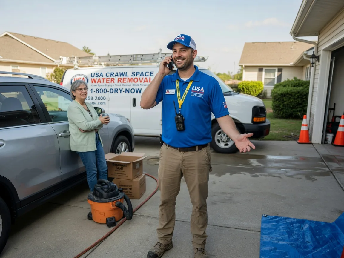 Crawl Space Water Removal Falls Church, VA FAQs